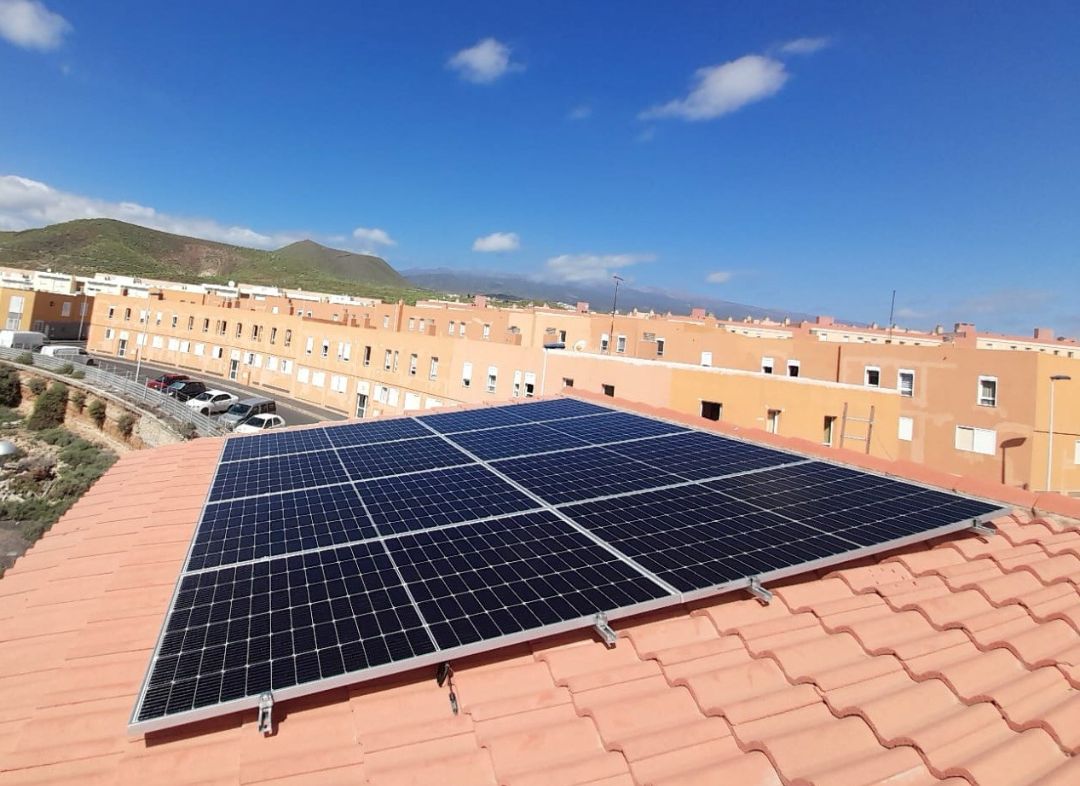 SR Instalación de placas fotovoltaicas en San Isidro