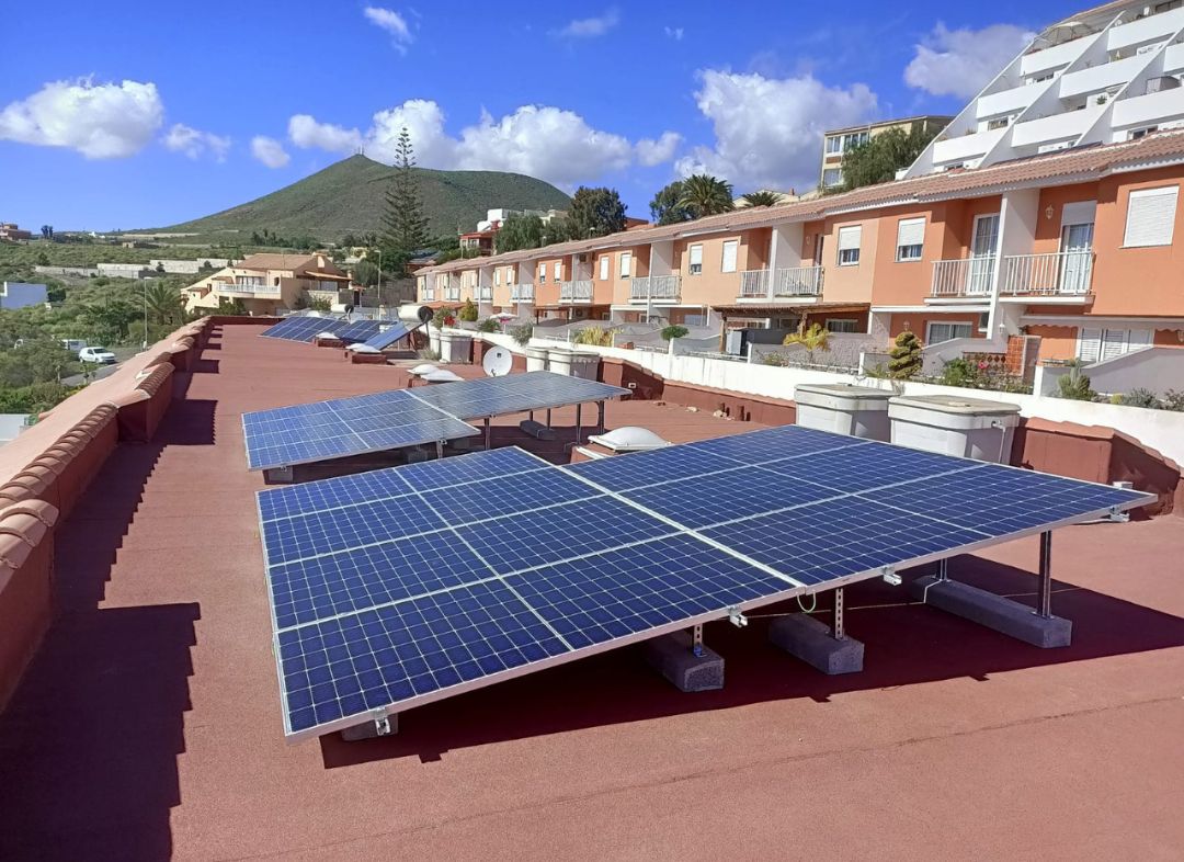 SR Instalación de placas fotovoltaicas en Granadilla isla de Tenerife