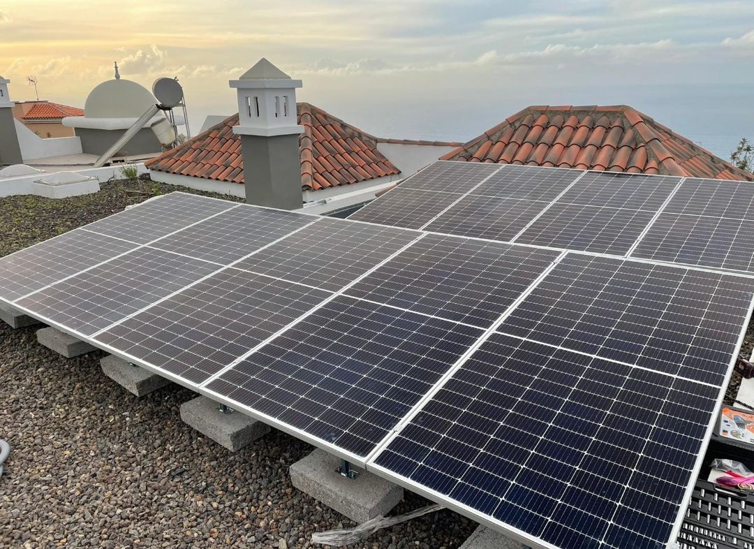 SR Instalación de placas fotovoltaicas en El Sauzal Tenerife