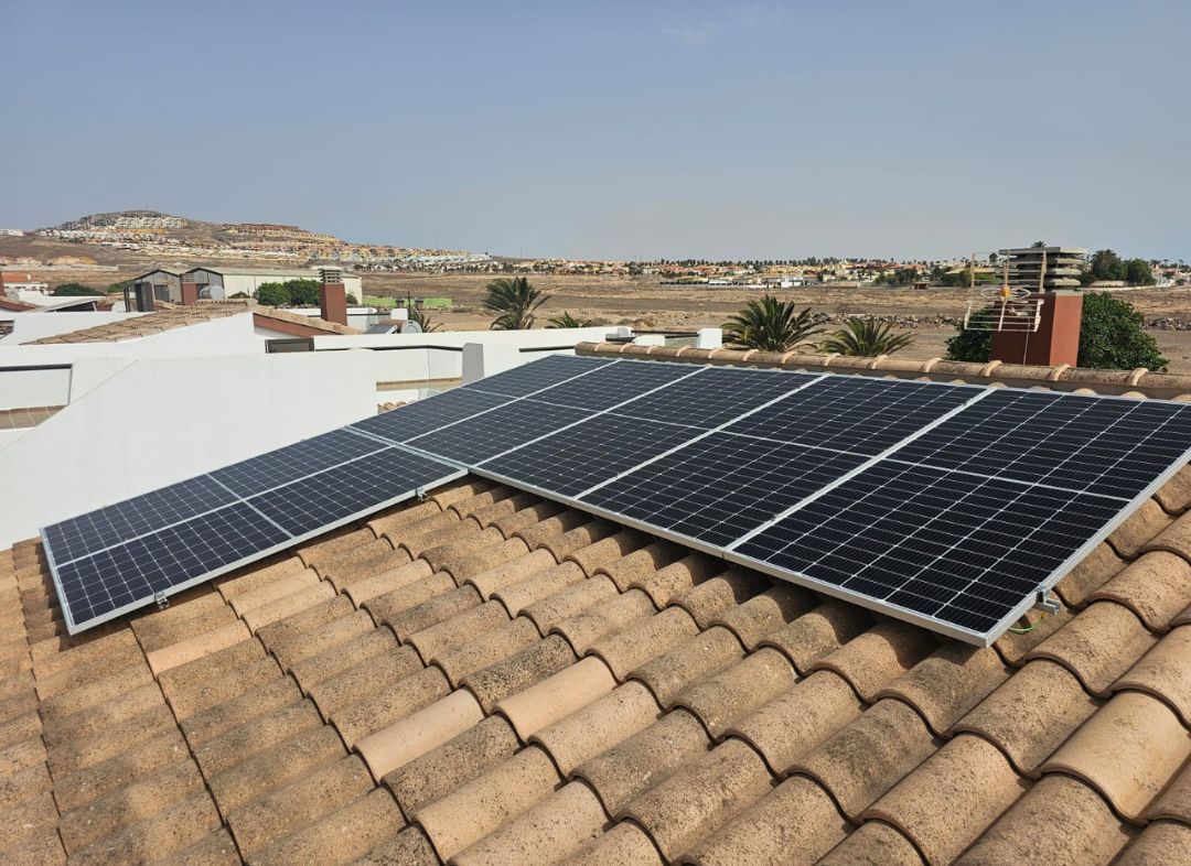 Autoconsumo con placas fotovoltaicas en Antigua, Fuerteventura