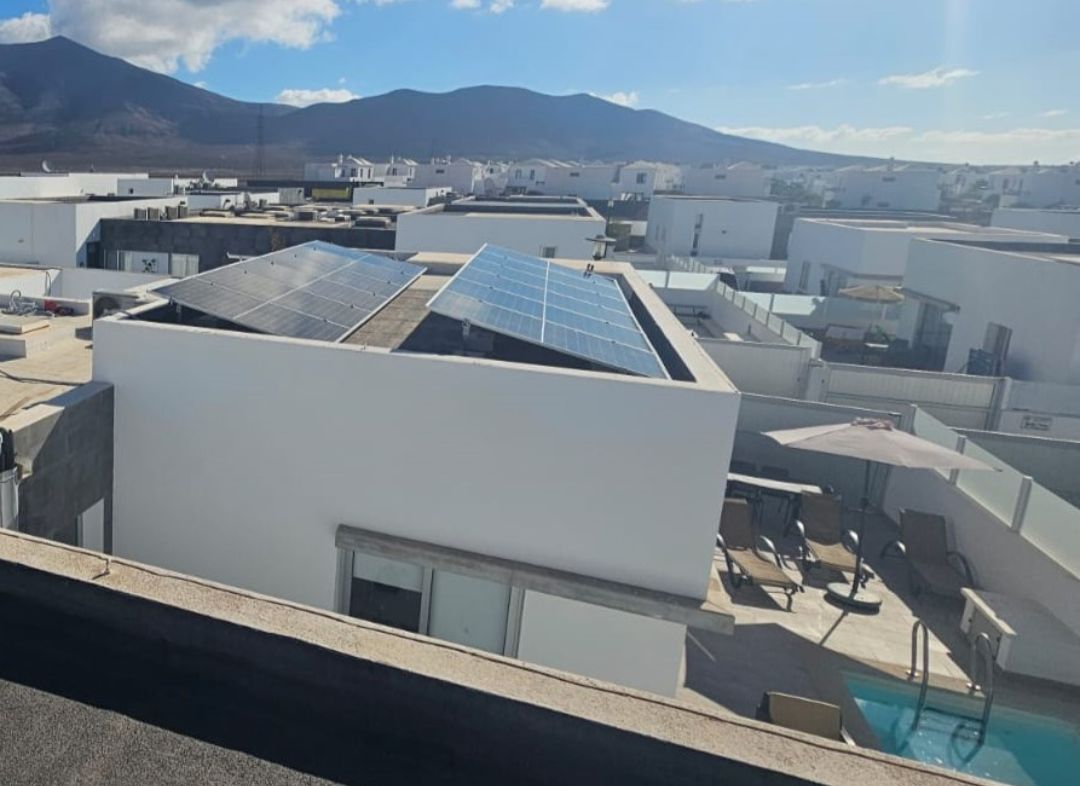 Proyecto de Autoconsumo con placas fotovoltaicas en Yaiza, Lanzarote