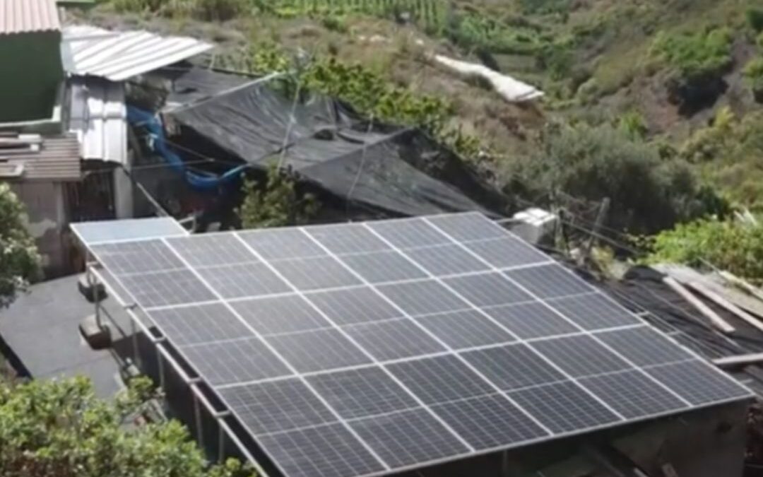 Proyecto de Ahorro Energético realizado en el Guachinche Cha Juana, Güimar en Tenerife.