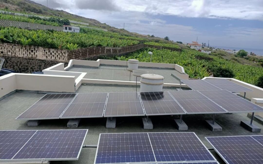 Proyecto de Ahorro Energético para Autoconsumo realizado en Bajamar, Tenerife.