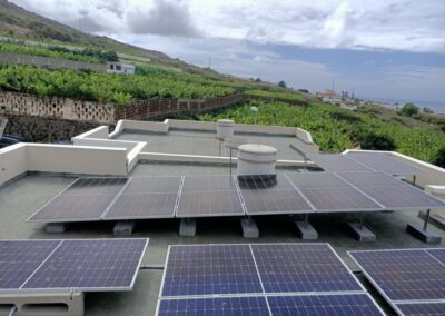 Proyecto de Ahorro Energético para Autoconsumo realizado en Bajamar, Tenerife.